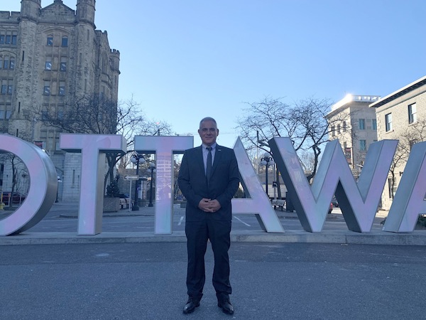 photo - Ronen Hoffman, Israel’s new ambassador to Canada