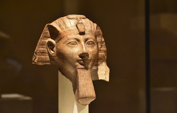 photo - The head of Hatshepsut, in Pergamon Museum, Berlin, 2018
