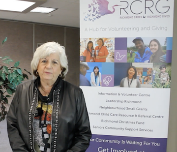 image - screenshot of Tammi Belfer shares some of the reasons she volunteers in a video on the awards website