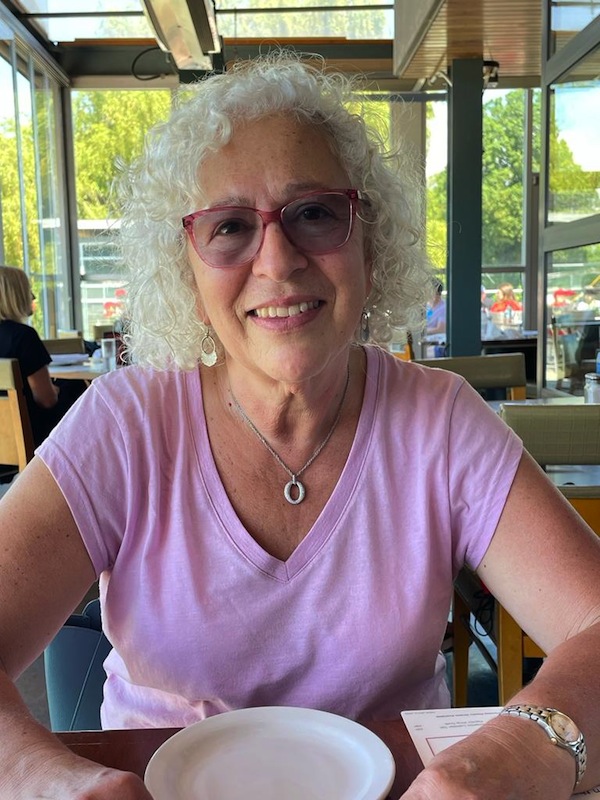 photo - Helen Pinsky still chairs Waldman Library’s Jewish Book Club, which she started in 2015 when she was librarian there