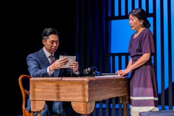 photo - Ryota Kaneko plays Chiune Sugihara and Courage Now playwright Manami Hara takes on the role of Yukiko Sugihara