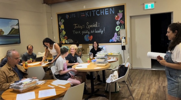 photo - Volunteers from the Jewish community turn up each June to prepare, label and deliver freshly cooked meals to Black families as a sign of community support