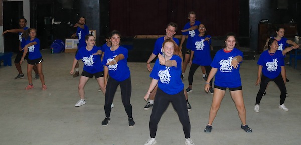 photo - kids dancing at Camp BB Riback