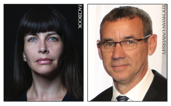 photo - Dr. Einat Wilf and Mark Regev spoke at a Centre for Israel and Jewish Affairs event Feb. 9.