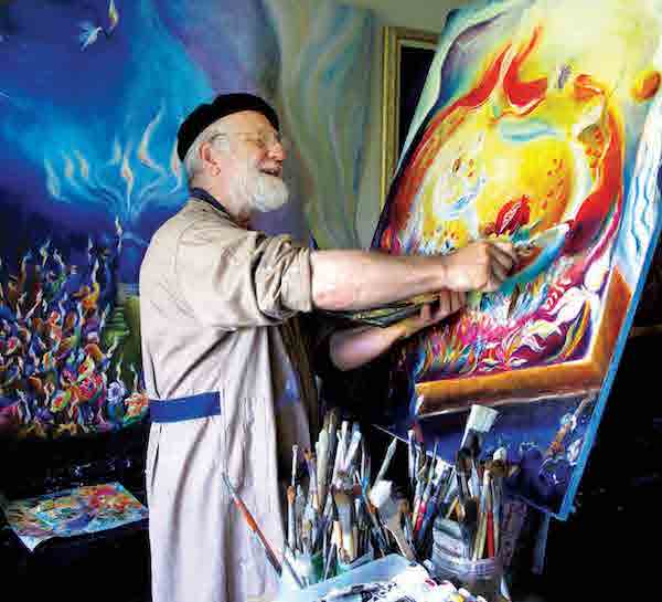 photo - Mordechai Edel is among the artists featured in the latest edition of The Scribe, which will be released April 19 at VanDusen Botanical Garden