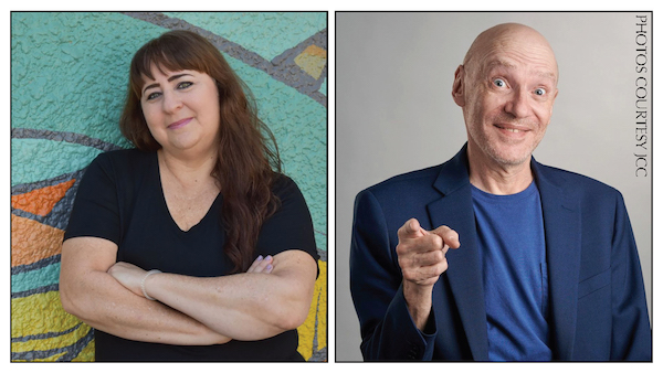 photos - Helen Schneiderman headlines and David Granirer emcees the Stand Up for Mental Health show at the Jewish Community Centre of Greater Vancouver on June 1
