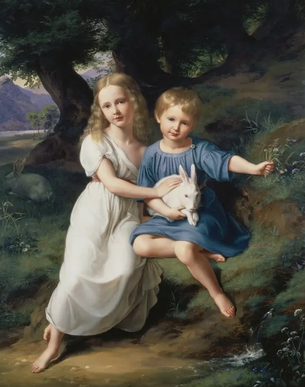 image - Wilhelm von Schadow’s “The Artist’s Children” (1830)
