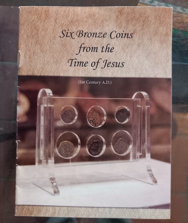 photo - A brochure about antique coins from Zak’s Antiquities