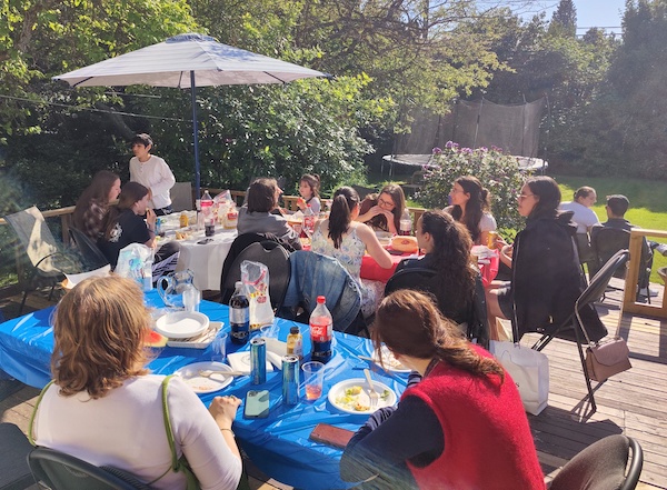 photo - A recent BBQ hosted by Chabad at UBC