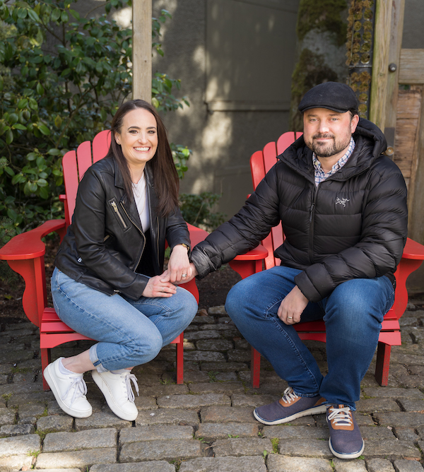 photo - Rachel Goldman and her husband, Geoff McLennan