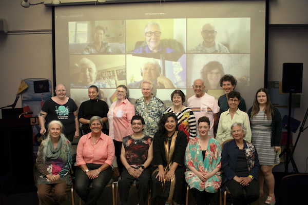 photo - Some of the many people who contributed to and/or supported the B.C. Jewish Queer &Trans Oral History Project online exhibit