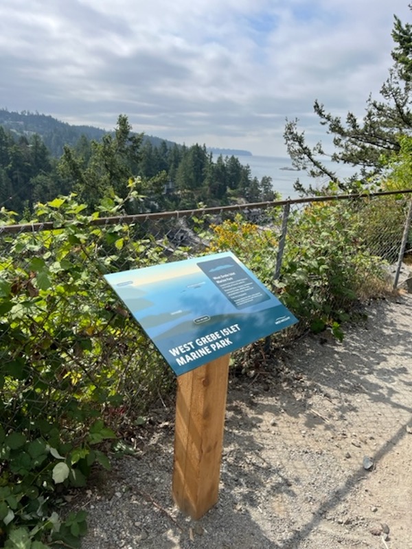 photo - The Lando family donated to the federal government the islet that is now West Grebe Islet Marine Park. The park will be held in perpetuity for wildlife conservation and is off limits to people