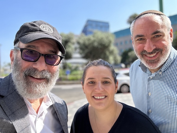 photo - From left, FINN Partners colleagues Gil Bashe, chair, health and purpose; Vancouver-native Nicole Grubner, partner and environmental innovation group lead; and Goel Jasper, managing partner