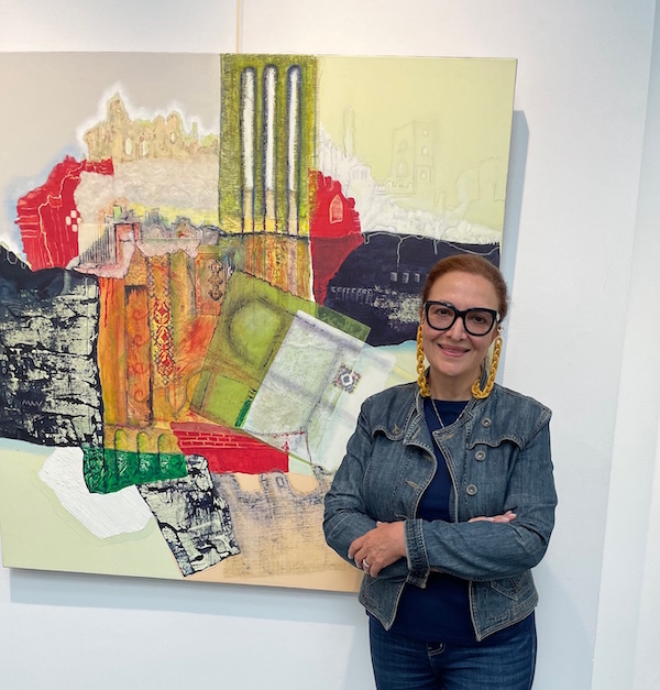 photo - Sorour Abdollahi’s solo exhibit Intersecting Landscapes is now at Zack Gallery