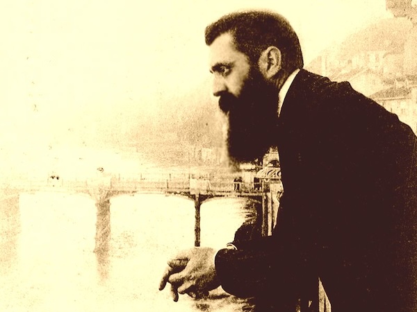 photo - Theodor Herzl, during the First Zionist Congress, in Basel, Switzerland, 189