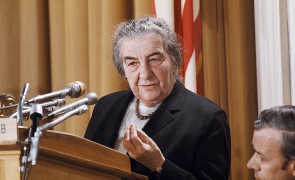 photo - Golda Meyerson, with prodding from David Ben-Gurion, became Golda Meir