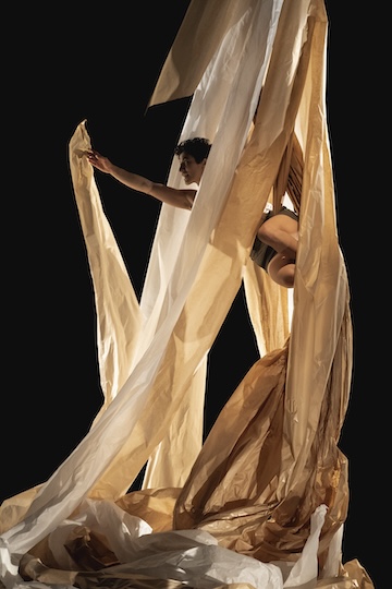 Inbal Ben Haim in Pli, which will be at the Vancouver Playhouse Feb. 2-3