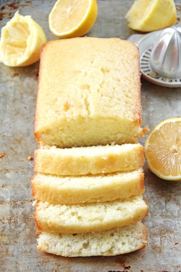photo - Lemon loaf using a recipe by Jo-Anna Rooney, creator of A Pretty Life in the Suburbs