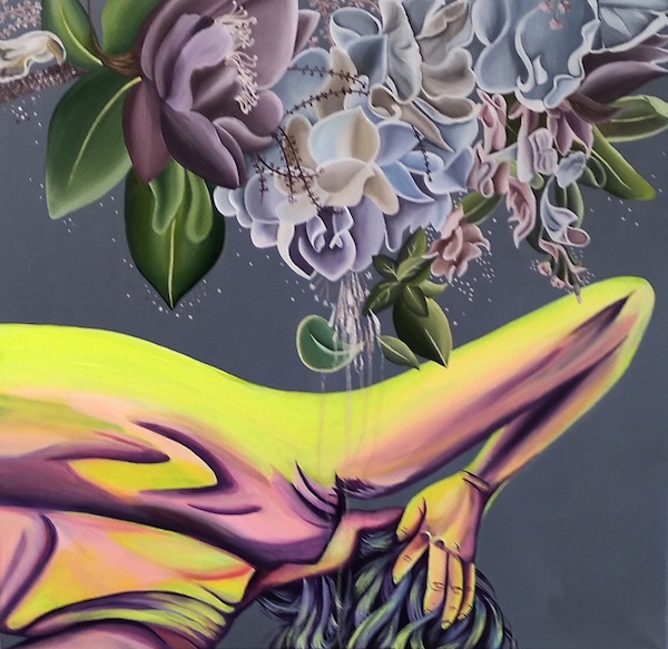 image - The current show at the Zack Gallery, Community Longing and Belonging, brings together a range of artists and styles. Pictured here is Alejandra Morales’s “A Landscape of Consumable Dreams”