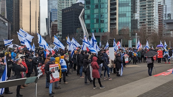 photo - On March 3, many stories of heroism were shared at the weekly rally for Israeli hostages, of whom 13 are women, still being held by Hamas. The gathering marked International Women’s Day, which takes place on March 8