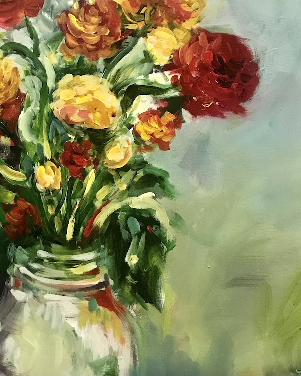 image - “Warm Blossoms” by Lauren Morris