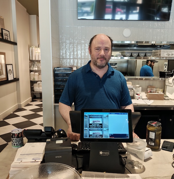 photo - The move of Omnitsky Kosher to Fraser Street has been a positive one overall, says owner Richard Wood