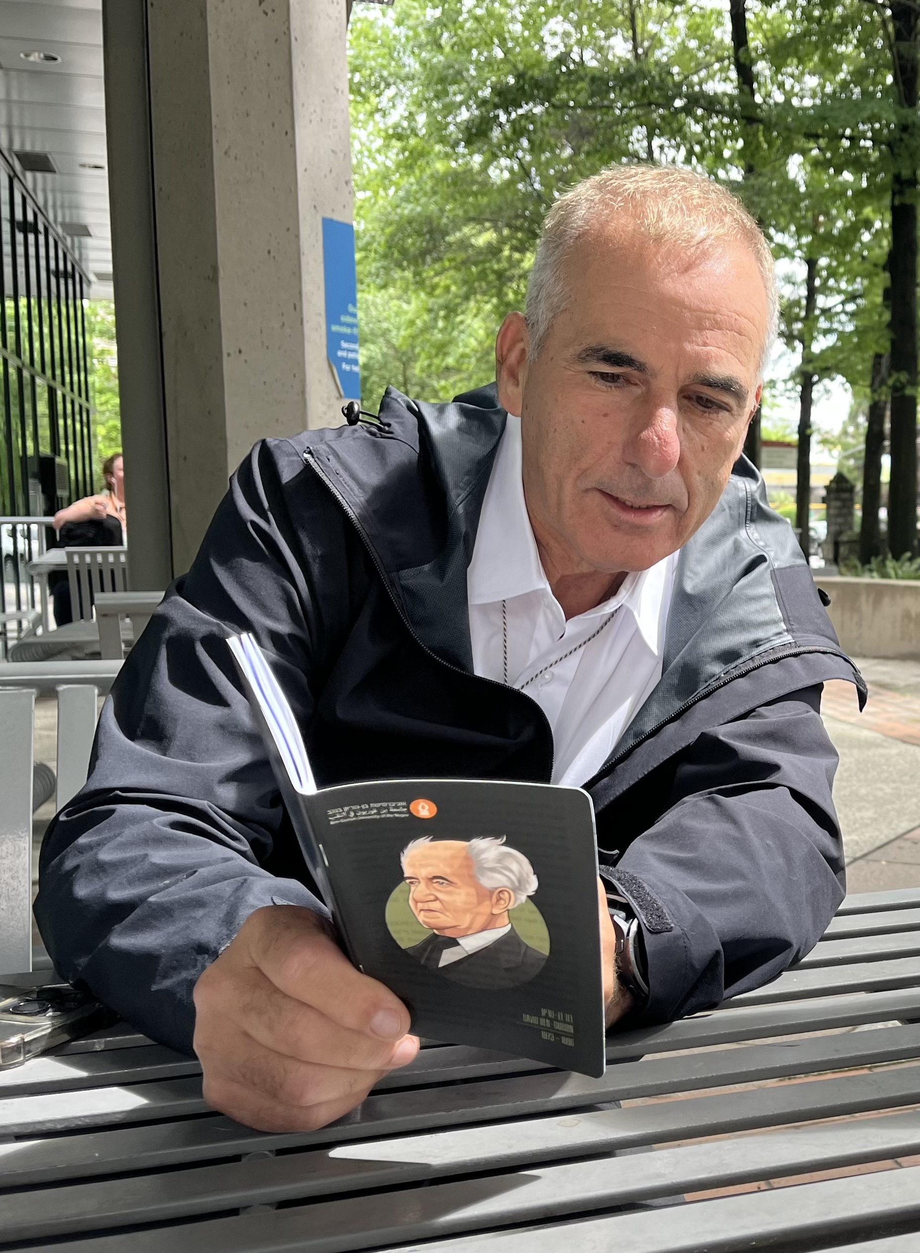 photo - Jeff Kaye, vice-president for public affairs and resource development at Ben-Gurion University of the Negev, was in Vancouver earlier this month