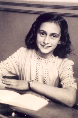 photo - Anne Frank, in 1941. The traveling exhibit Anne Frank: A History for Today is at Seaforth Armoury until Nov. 21