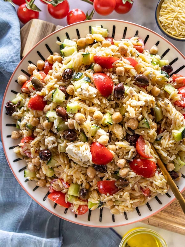 photo - Nico Pallota’s Greek Orzo Salad