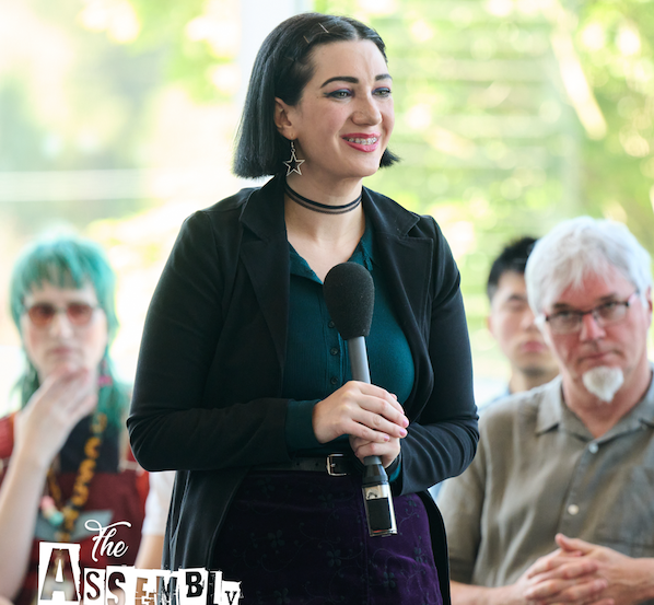 photo - Margaux Wosk is a cast member of The Assembly, currently streaming on CBC Gem