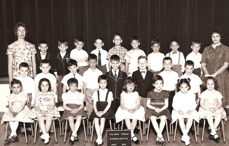 photo - David Bogoch, second from the left in the second row, is one of three generations of his family to attend Vancouver Talmud Torah