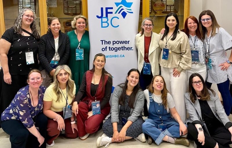 photo - Jewish Federation of British Columbia Community Connectors and others from around the province