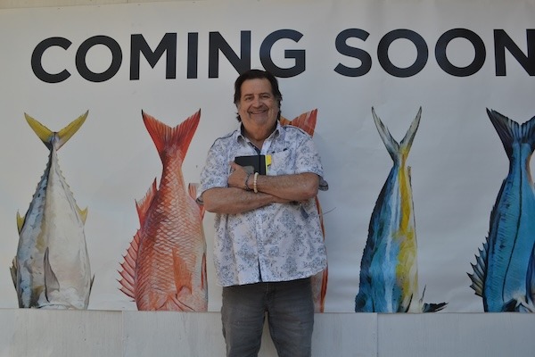 photo - Marcus Stiller was prepping for the Fish Café’s reopening when the Independent chatted with him