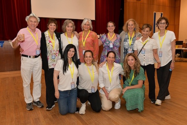 photo - The executive of the Vancouver Israeli Folk Dance Society at their annual BeLev Echad event, which took place May 29-31 this year