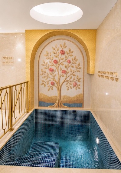 photo - The Mikvah of Chabad was designed to create a peaceful and welcoming environment