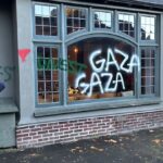 photo - Graffiti, like this on the UBC campus in 2024, is emblematic of the atmosphere on most campuses, as major new study confirms