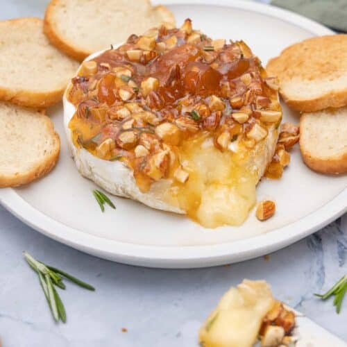 photo - Melted brie with apricot jam – a fancy-shmancy appetizer any respectable (and lazy) cook can make