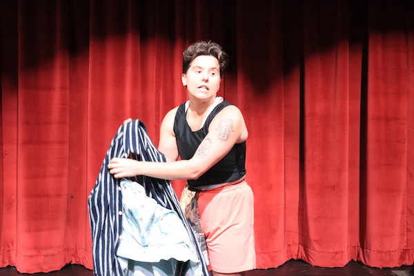 photo - This year’s Chutzpah! Festival opens Nov. 3 with an evening of homegrown talent, including a Yiddish-inspired theatre performance by Angelic Goldsky